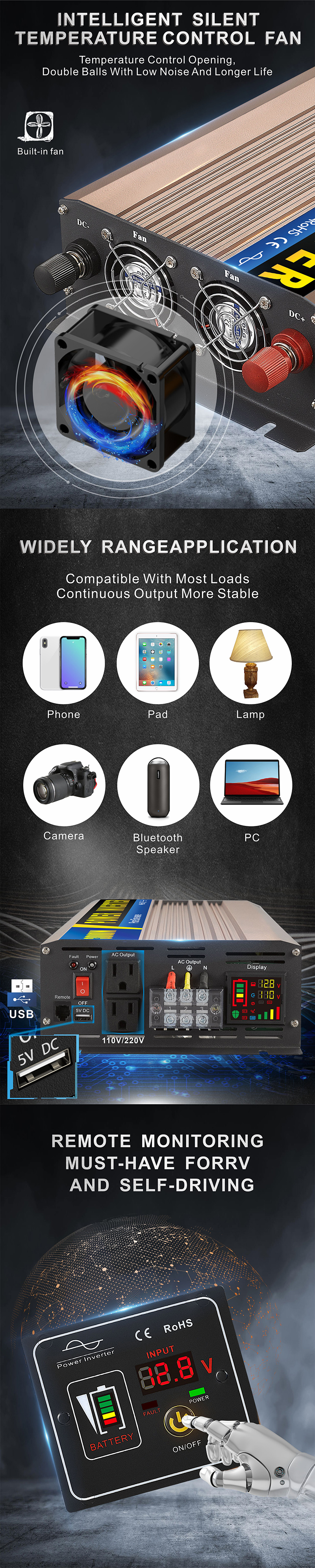 中性款 3000 Вт 玫瑰金 逆 详情 页 2