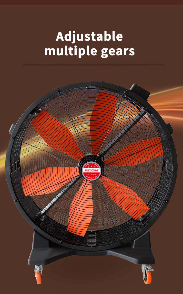 регулируемый вентилятор с множественными шестернями 