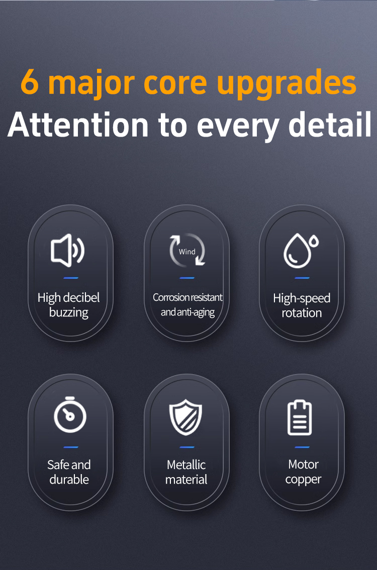 шестью основными преимуществами вертикальной тревоги с двойной головкой с 