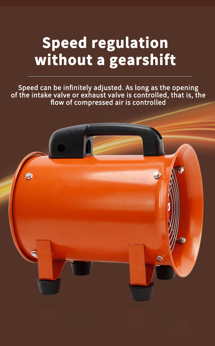 BTF-II-200. Пневматический осевой поток вентилятор 