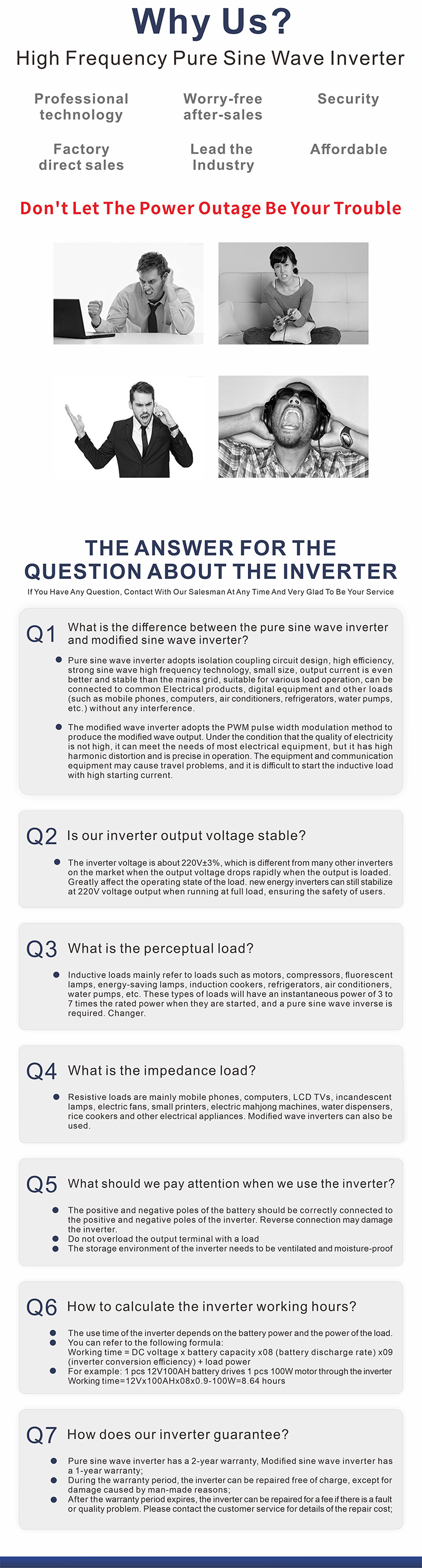 умный ИНВЕРТОР МОЩНОСТИ