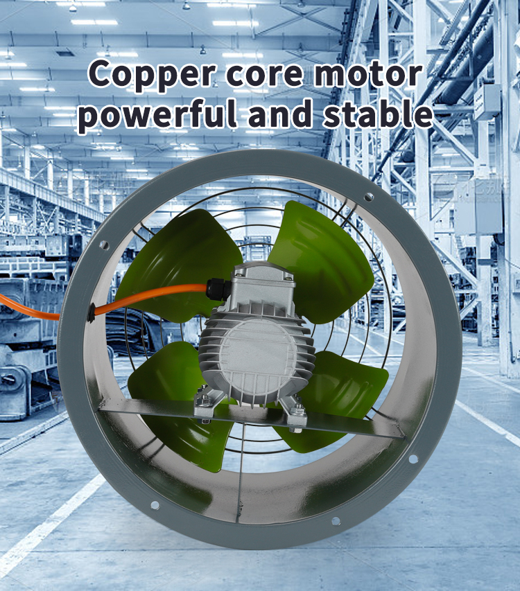 SF series low-noise axial flow fan industrial axial flow fan 