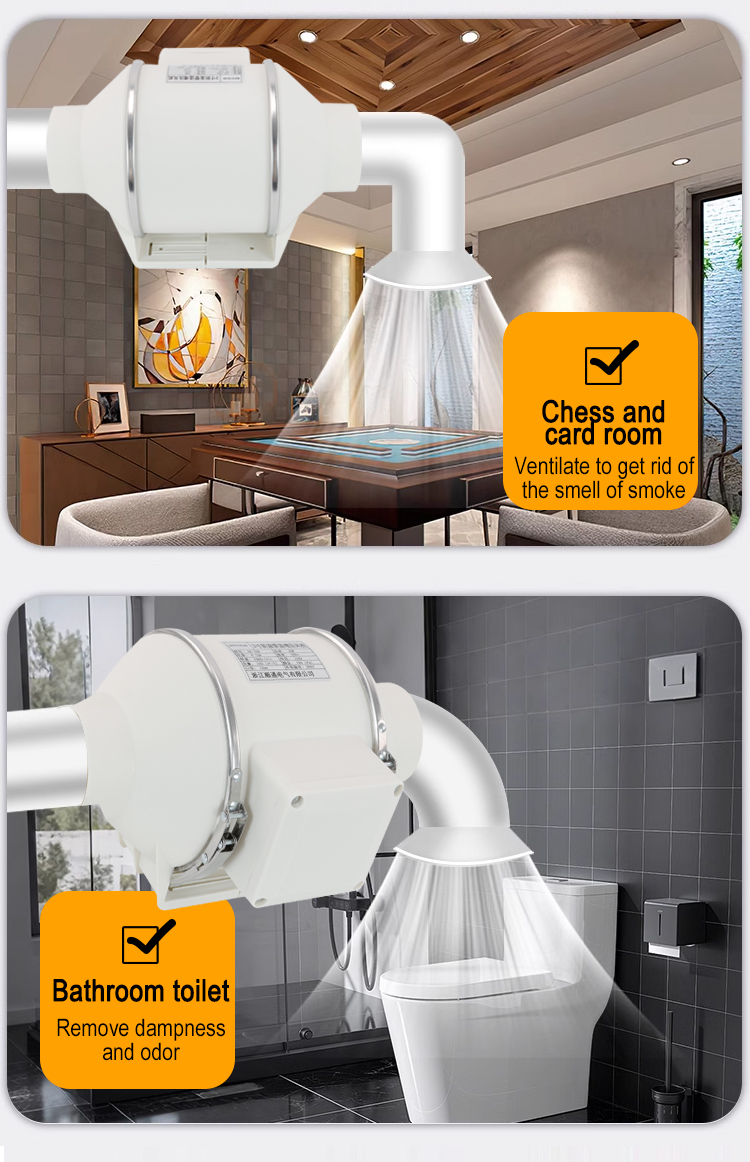 ST-100 наклонный вентилятор Booster 